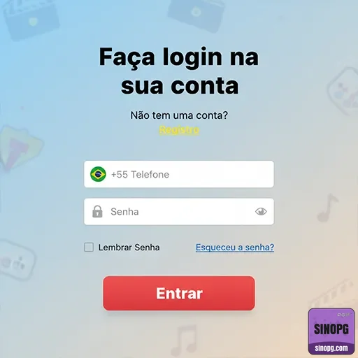 sinopg - login premium - Entrar na Conta